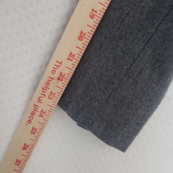 VTG Pendleton 100% Virgin Wool Old‎ Money Blazer Gray One Button Size 12 - Picture 9 of 12